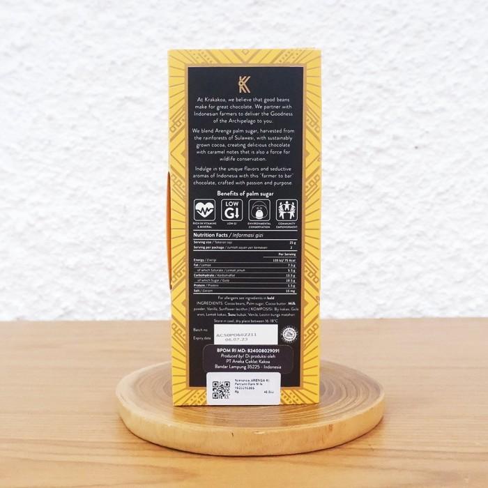 

KRAKAKOA ARENGA 60 PERCENT DARK MILK CHOCOLATE COKLAT SUSU