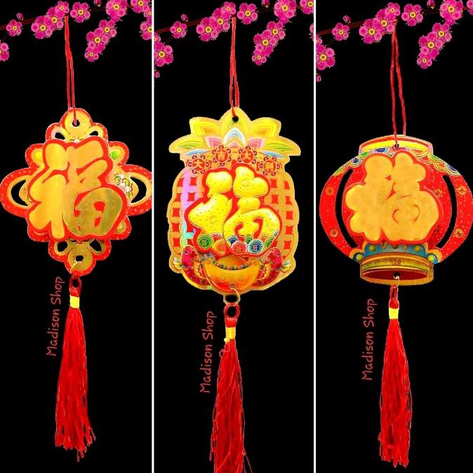 

SHOP !! Angpao Gantung isi 2 Hiasan Imlek Tikus 2020 Meihwa Kado Parcel Sincia TERLARIS