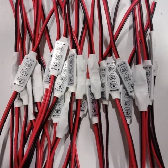 MODUL MINI CONTROLLER 12V-24V MODUL PENGEDIP LAMPU LED 12VOLT / 24VOLT