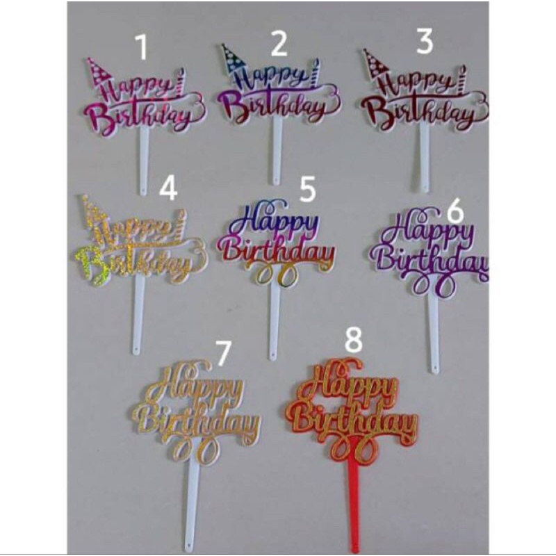 Topper cake/Topper ultah