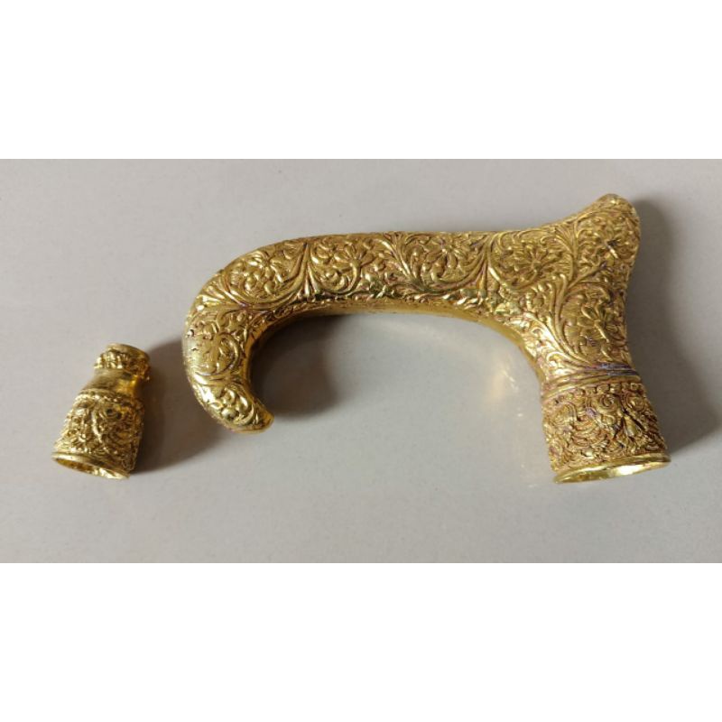 ornamen tongkat asli kuningan