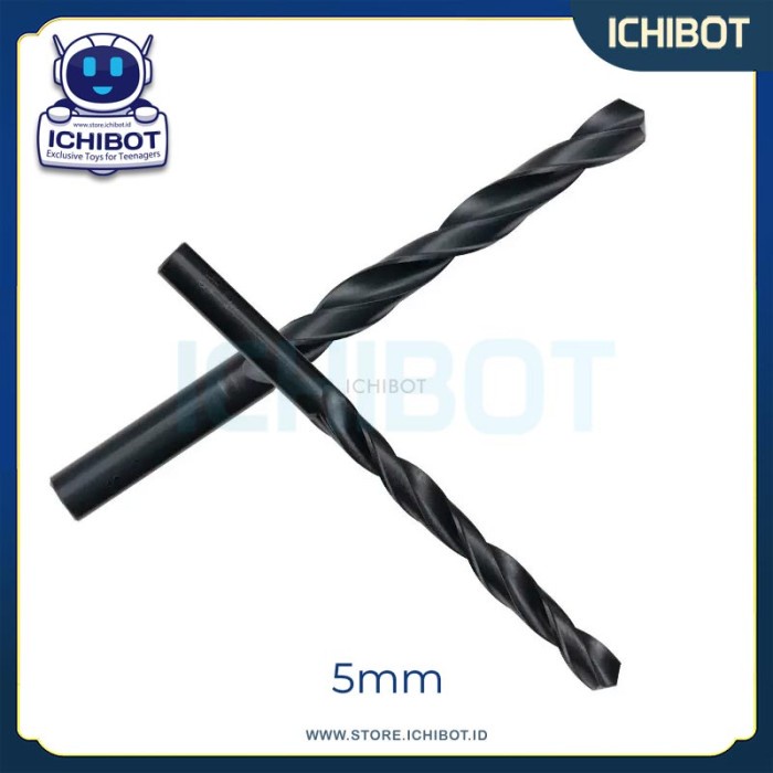 5mm Mata Bor 5 mm 0.5cm Twist Drill Bit PCB Lubang