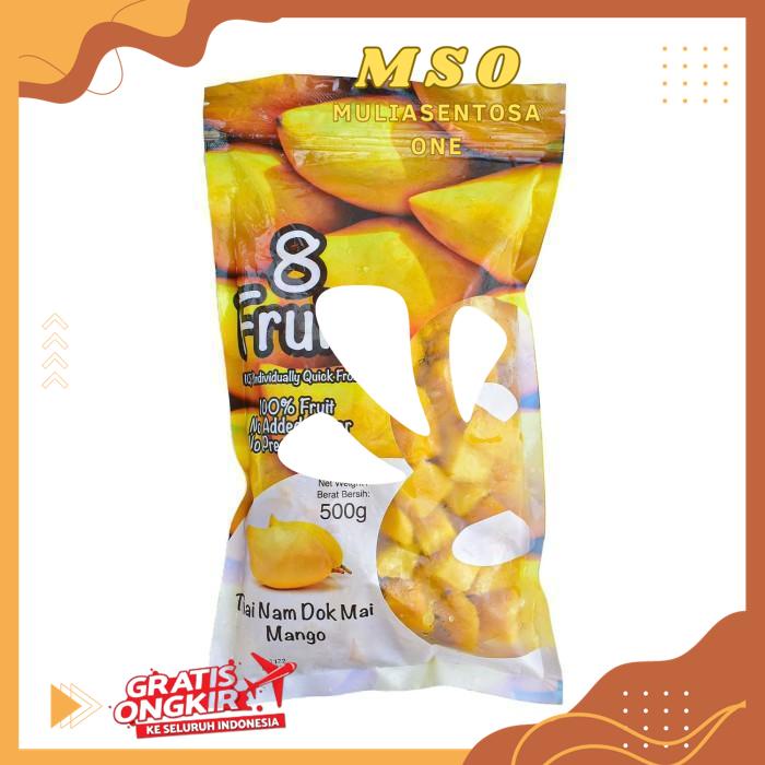 

FROZEN IQF DICED MANGO (NAM DOK MAI) BEKU 500 GR BEST QUALITY PRODUCT !!