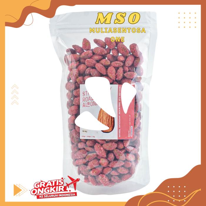 

SIMPLY STRAWBERRY ROASTED ALMOND 500 GR HIGHT CLASS PRODUK !!