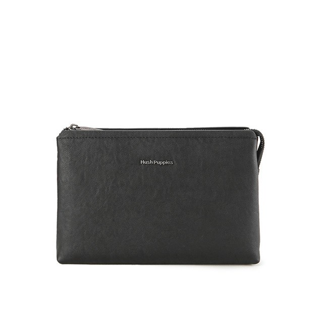HUSH PUPPIES TAS PRIA KARLOS CLUTCH BLACK