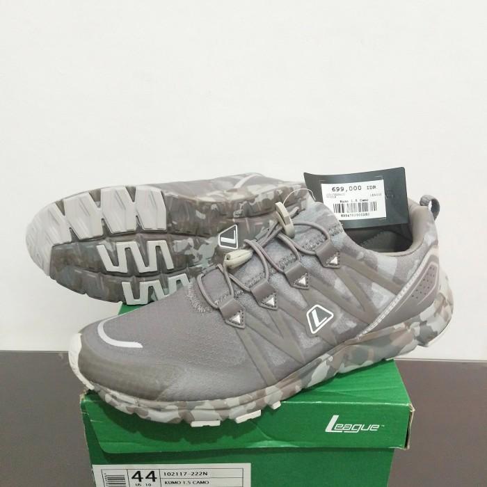 SEPATU LEAGUE KUMO 1.5 CAMO NEW RUNNING SHOES COWO PRIA ORIGINAL MURAH