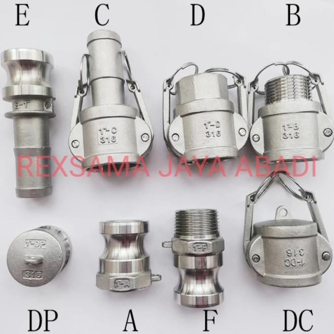 Camlock 2 Inch / 200 Stainless Steel