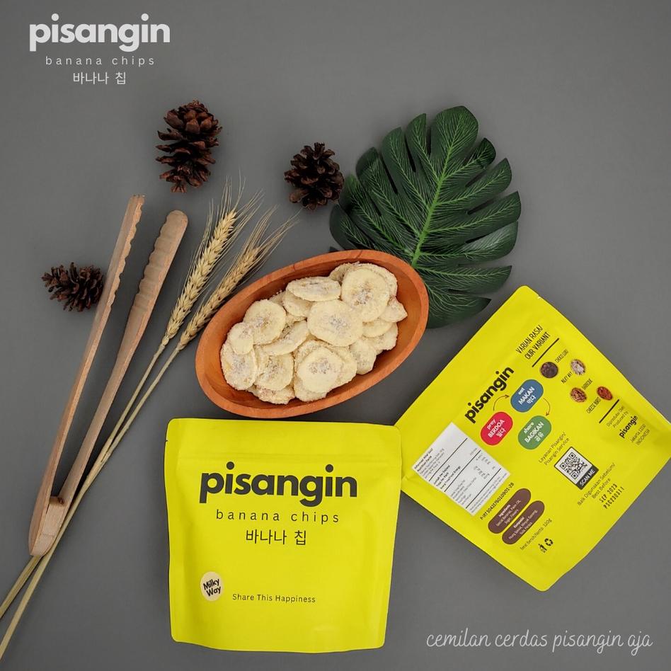 

Pisangin Chips Lky Way | Paket 3 Pcs | Keripik Pisang Rasa Susu Istimewa