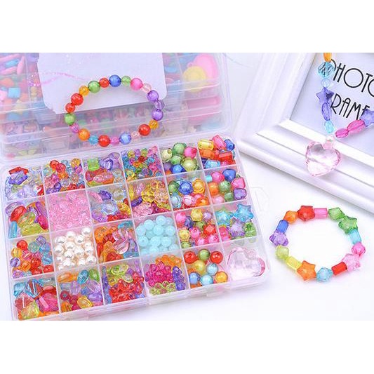 Mainan Edukasi Manik Manik / Meronce / Beads / Mote Mote