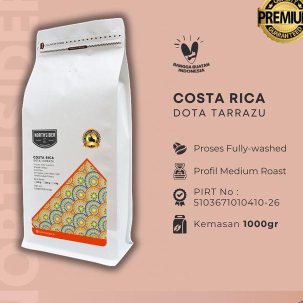 

Hitss!! Northsider Kopi Arabika Costa Rica Dota Tarrazu fully-washed - 1 Kg