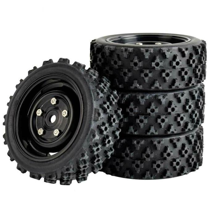 1pcs velg + ban offroad buggy RC 1/14 ZD wltoys 144001 HSP remo vortex