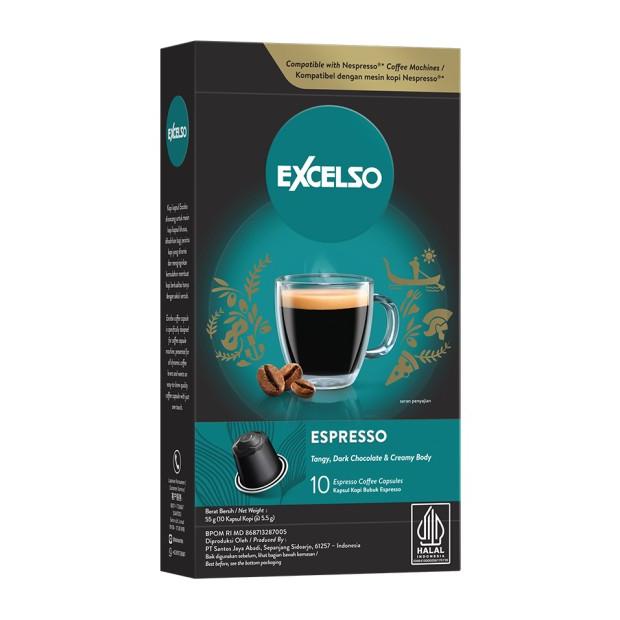 

Sale Excelso espresso box (10x5,5gr) | kopi