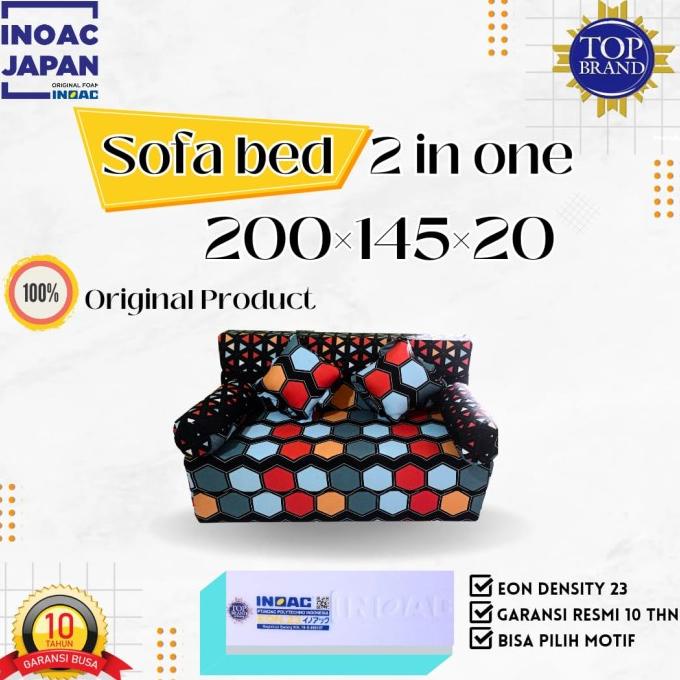 Sofabed INOAC No.3 uk 200x145x20 Garansi 10th