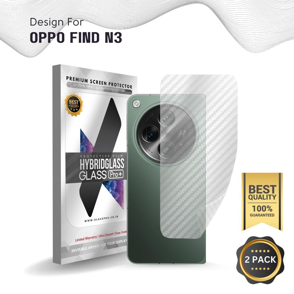 Fiber Guard Screen Protector Oppo Find N3 Anti Gores Belakang