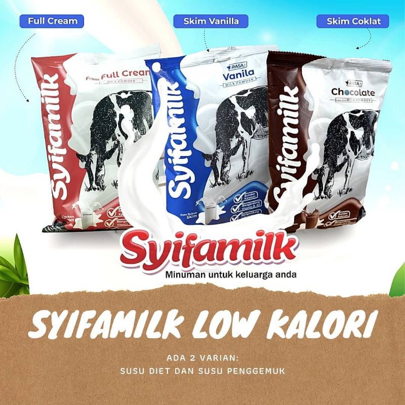 

Susu Syifamilk gemuk badan dan diet badan 100% Original 350 gram