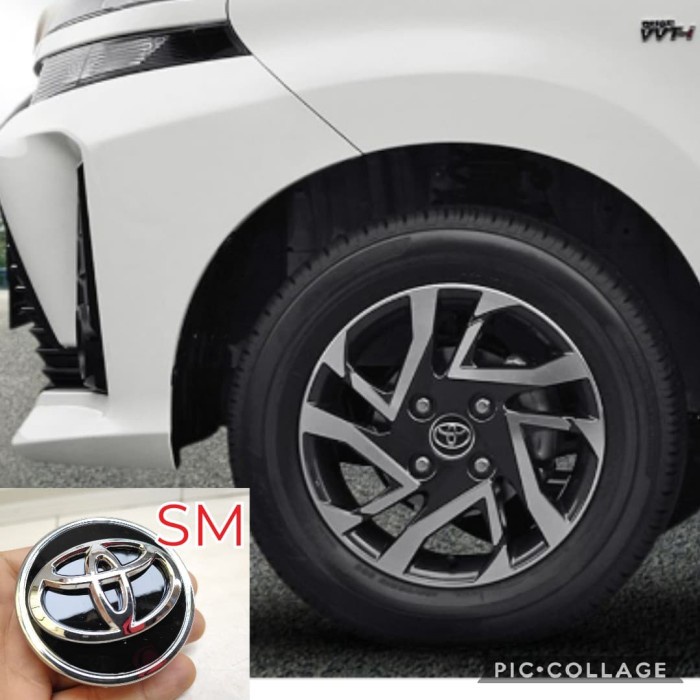 Satu Buah Dop Velg Mobil New Avanza 1.3 1.5 Grand Veloz 2019 Kode Ha105