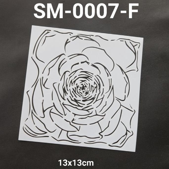 

TERLARIS GR-SM-0007 Cake stencil stensil sablon pinggiran kue motif daun bunga