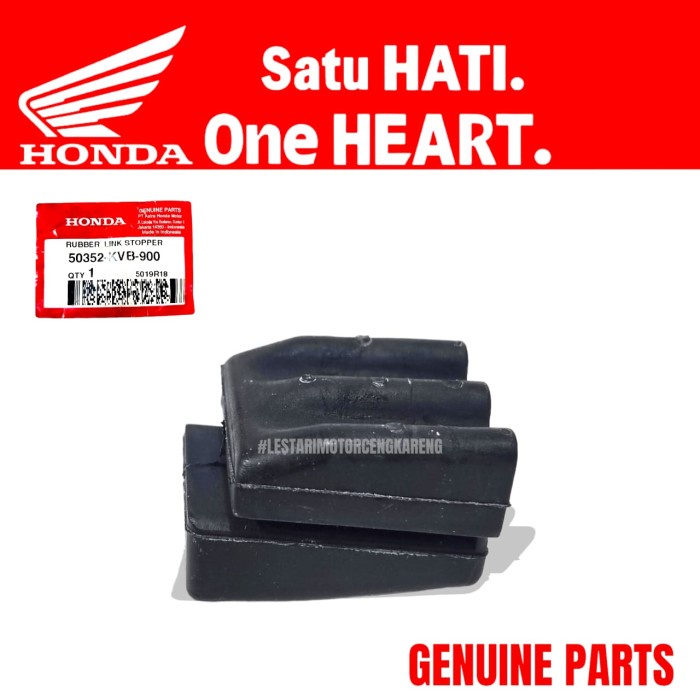 Terlaris Karet Bantalan Mesin Link Hanger 50352-Kvb-900 Vario 110 Karburator