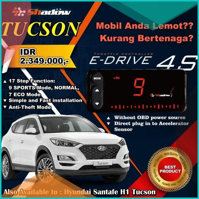Aksesoris Piggyback ECU SHADOW ADVANCE 4S Hyundai Santafe H1 Tucson 16
