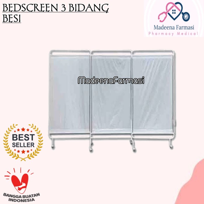 

Terbaru Bedscreen 3 Bidang Besi Tirai Pembatas Pasien 3 Bidang Besi Promo Terlaris