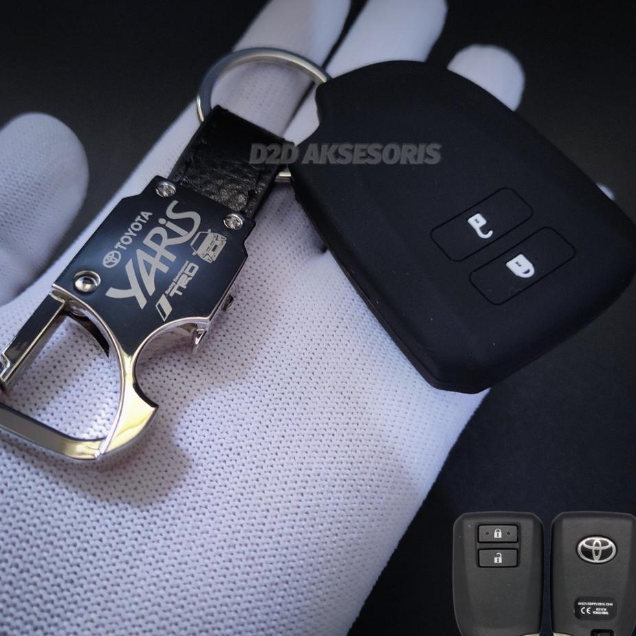 Gantungan Kunci Remote Keyless Mobil Toyota Yaris Logo