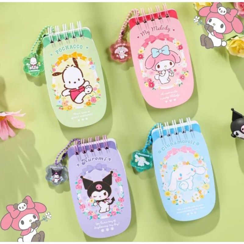 

Lovely- Mini note Cinnamoroll Kuromi sanrio licensed
