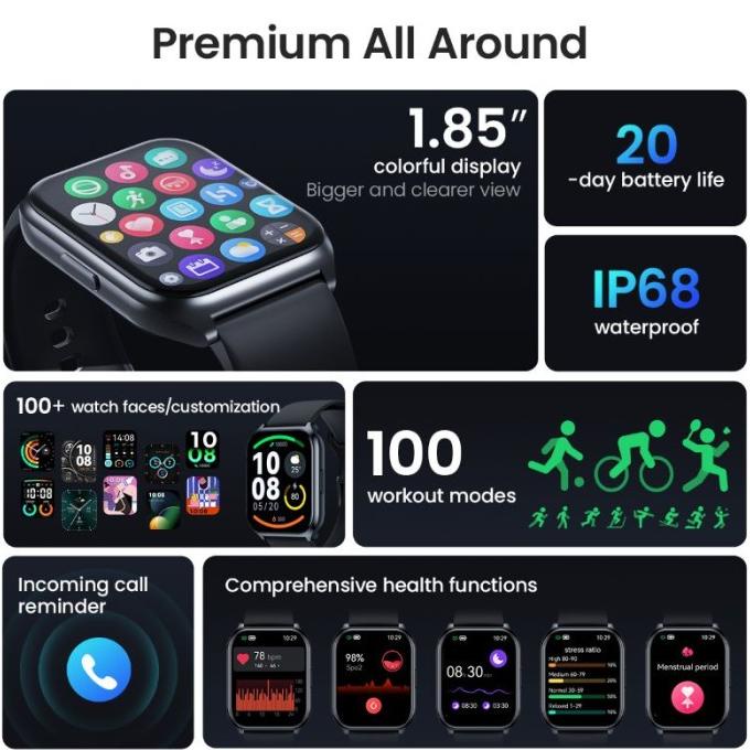 Haylou LS02 Smart Watch LCD Display Watch 2 Pro Sport Global Version