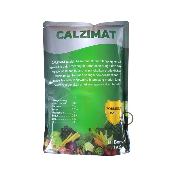ASAM HUMAT 90% CALZIMAT 1 KG PEMBENAH TANAH