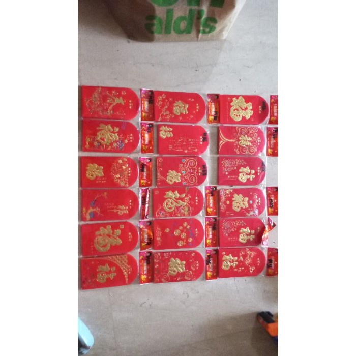 

New! Angpau Fuk Sedang / Angpau Hok / Angpao Fu / Angpau Imlek / Cny Hungb Limited