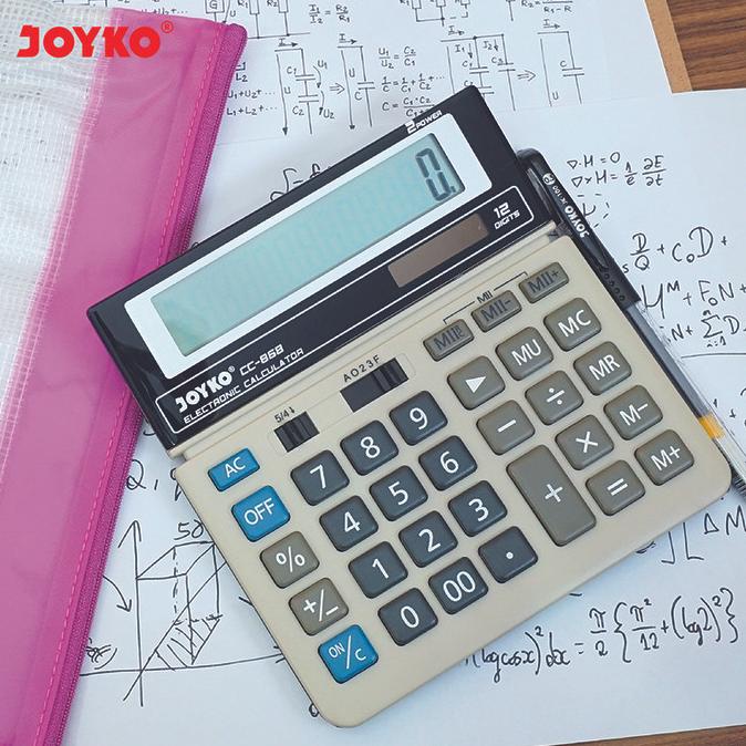 

Update Joyko Calculator 12 Digits / Kalkulator CC-868 ~