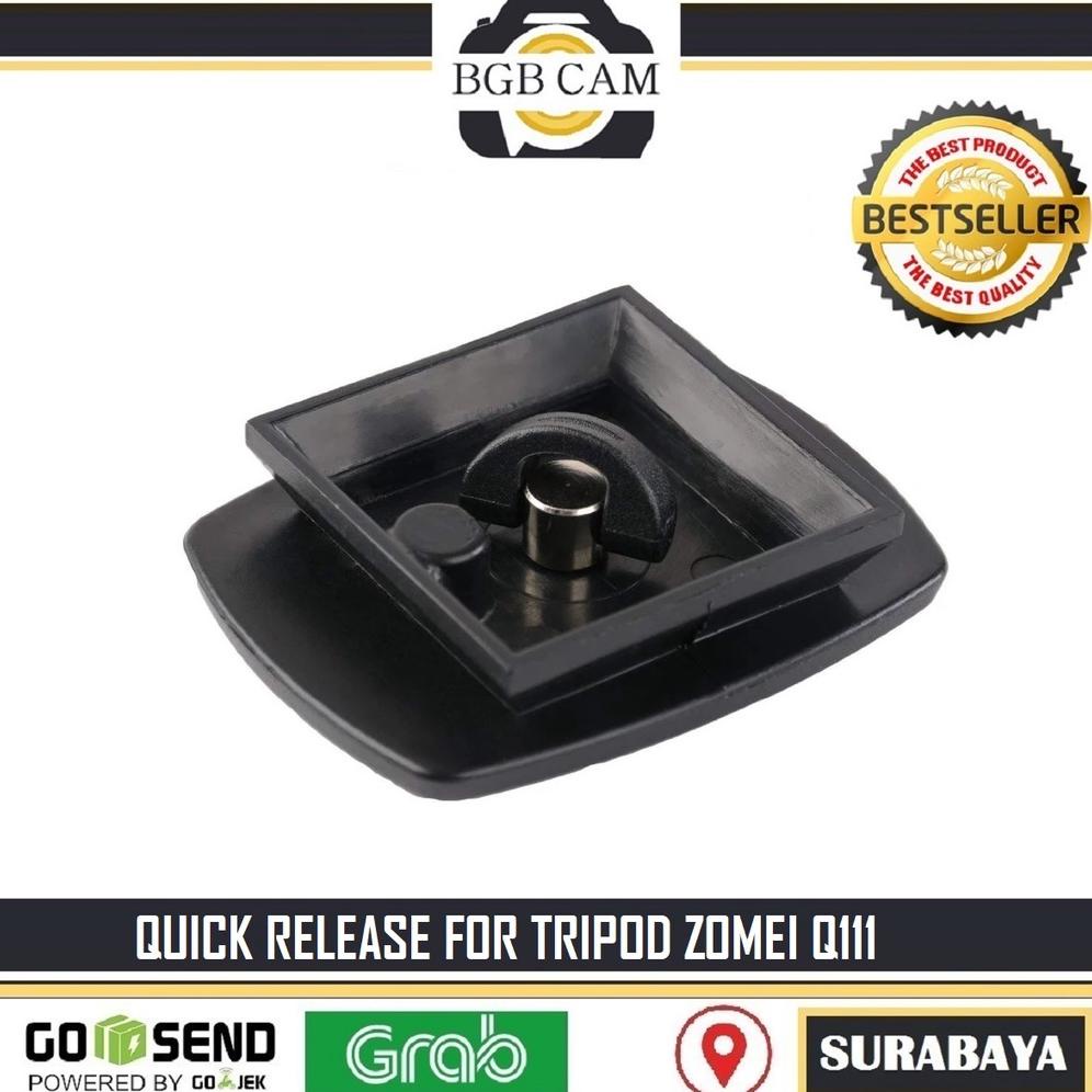 Terlaris Quick Release for Tripod ZOMEI Q111 Dudukan Plate Tripod Kamera Murah