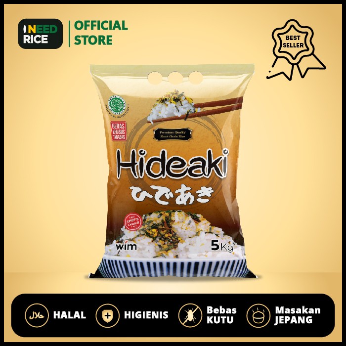 

Beras Jepang Hideaki 5kg