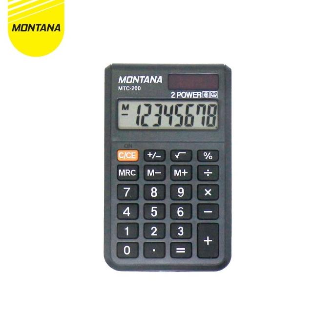 

Hot Sale - MONTANA Calculator / Kalkulator Montana MTC 200 P/ 8 Digits .,