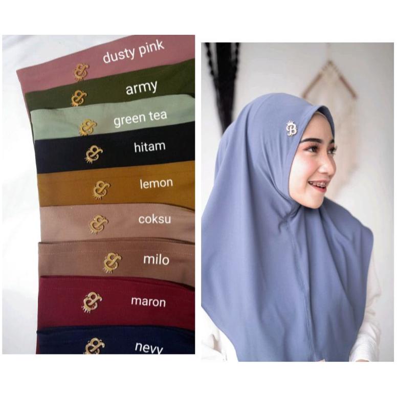Big Sale HIJAB BERGO HALIMAH/ BERGO HIJAB INSTAN/HIJAB SIRIA/HIJAB INSTAN ORI BEAUTY HIJAB ~