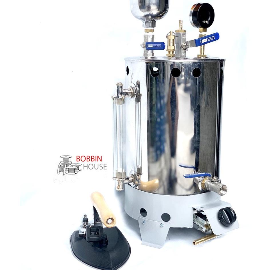 Setrika Uap Gas Boiler Laundry Tabung 5 Liter