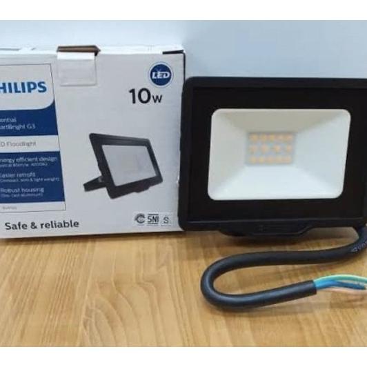 Flood Light Philips Led Bvp150 Bvp 150 10 W Watt 10W Lampu Sorot