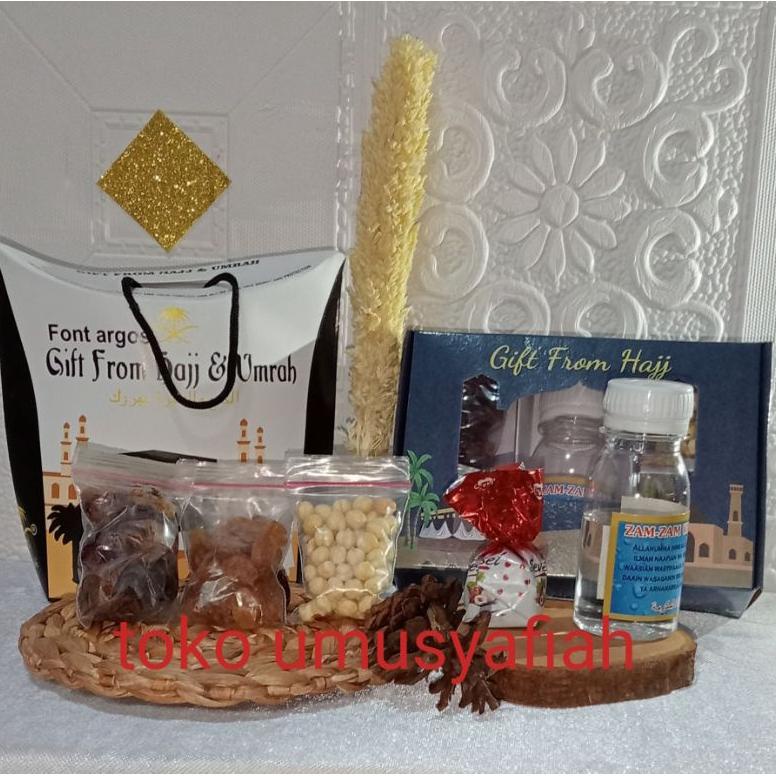 

Ready paket oleh oleh haji dan umroh air zam zam sudah terisi