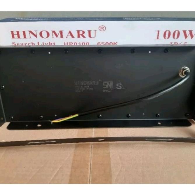 Lampu Hinomaru 100 Watt Cahaya Putih / Lampu Sorot Hinomaru 100 Watt / Floodlight Hinomaru 100 Watt