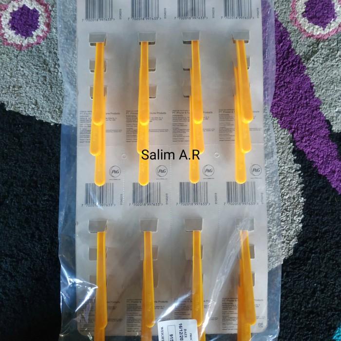 Grosir Alat Cukur Gillette Gilette Goal Ll 2 Kuning(1 Papan Isi 24 Pc)
