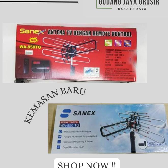 Sanex Antena Tv Digital Remot Booster Wa 850 Tg