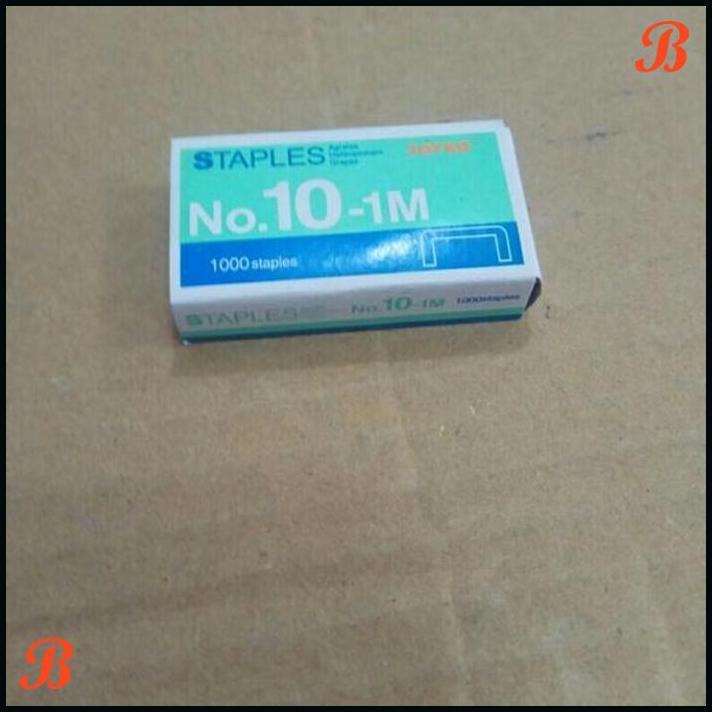 

| FH | ISI STAPLES KECIL NO 10 1M BUAT HD 10