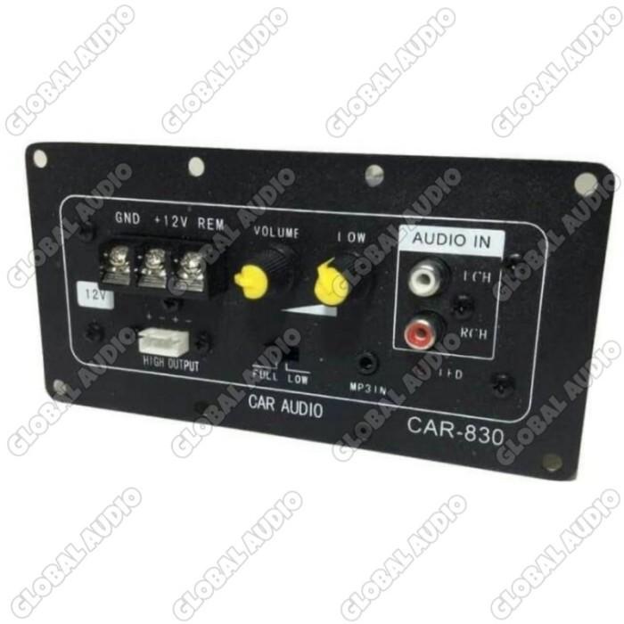 POWER KIT AKTIF SUBWOOFER CAR 830 AMPLIFIER MINI CAR830 CAR AUDIO