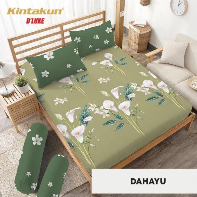 Sprei T30 Queen Kintakun Deluxe 160x200x30 cm - SPREI TINGGI 30 CM