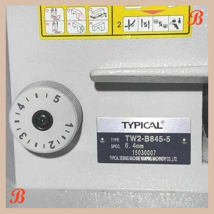 | MJH | TYPICAL TW2-845-5 MESIN JAHIT JARUM 2 OTOMATIS