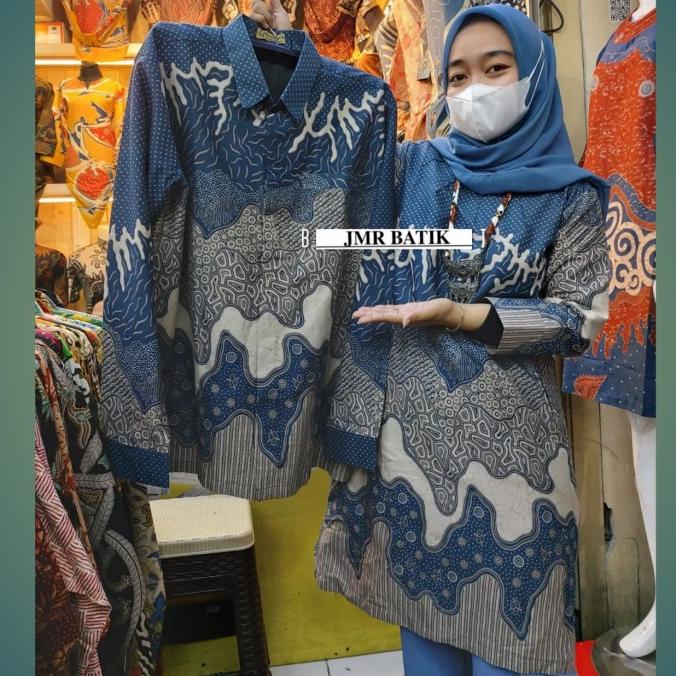 Batik Baju Batik Couple Pasangan Dress Batik Qistina Batik Original