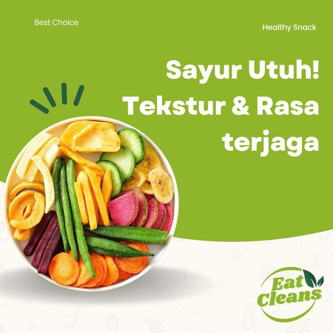 

BIG SALE CEMILAN SNACK SAYUR BUAH KERING-DRIED VEGETABLE AND FRUIT-SNACK DIET !!!!!