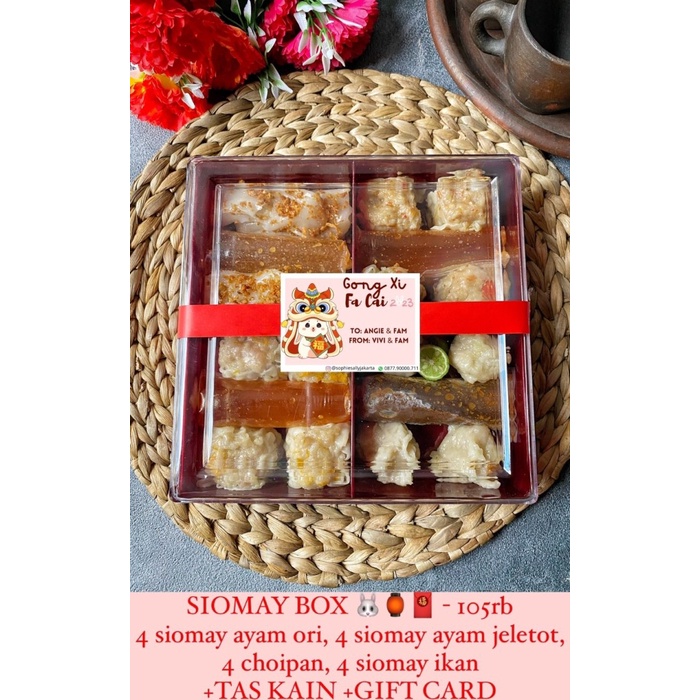 

New! Siomay Box isi 16 Hampers Imlek / CNY Edition 2023 Limited