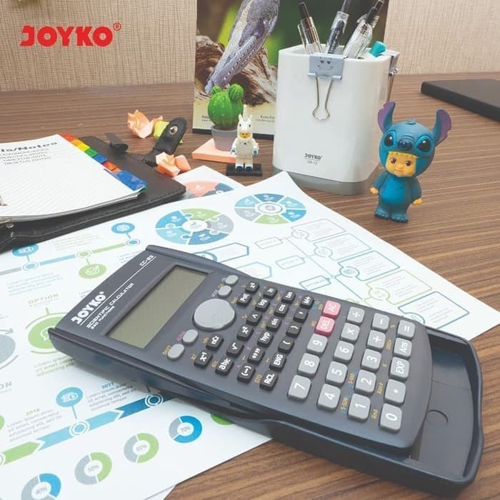 

CALCULATOR / KALKULATOR JOYKO CC-23 / SCIENTIFIC / 240 FUNCTIONS ORIGINAL TERBARU