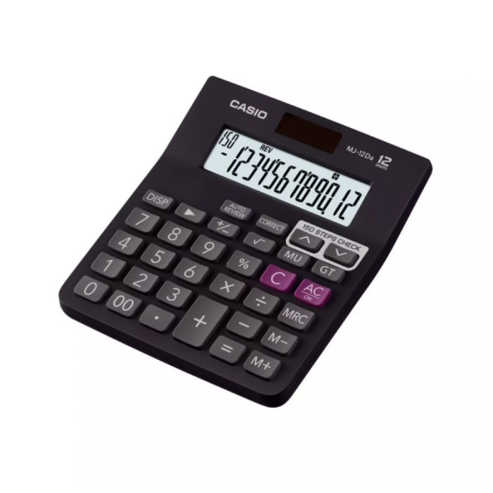 

CASIO CALCULATOR MJ-12DA ORIGINAL TERBARU