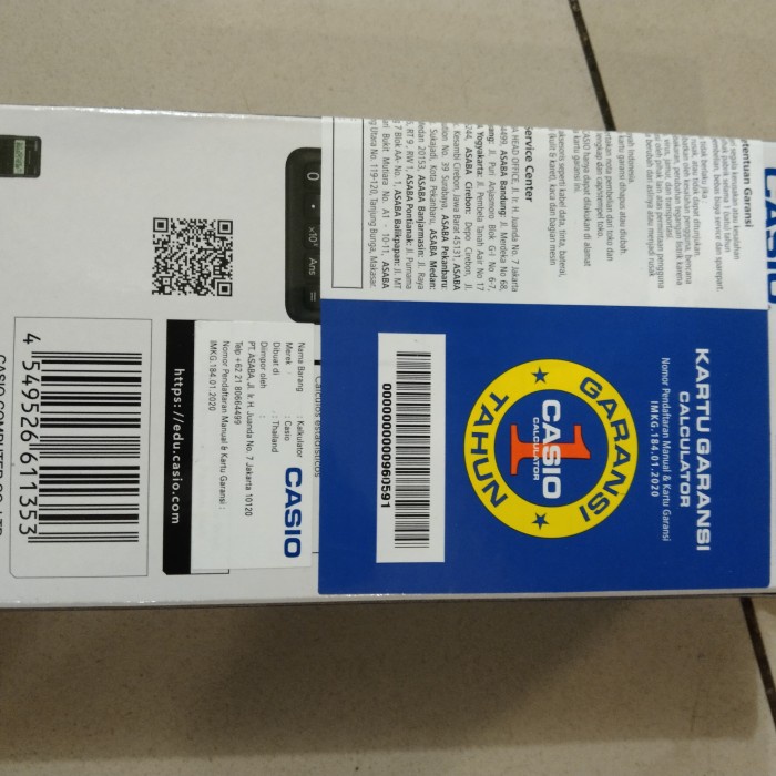 

KALKULATOR SCIENTIFIC CASIO FX350 MS ORIGINAL TERBARU